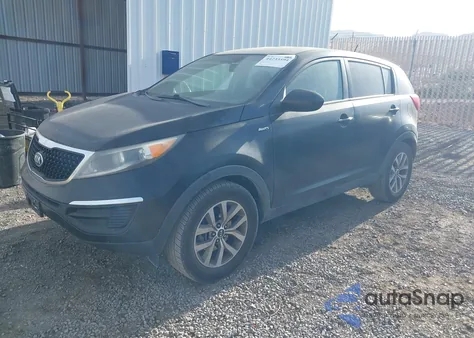 2016 Kia Sportage Lx z USA, uszkodzony, nr VIN KNDPBCAC7G7807202